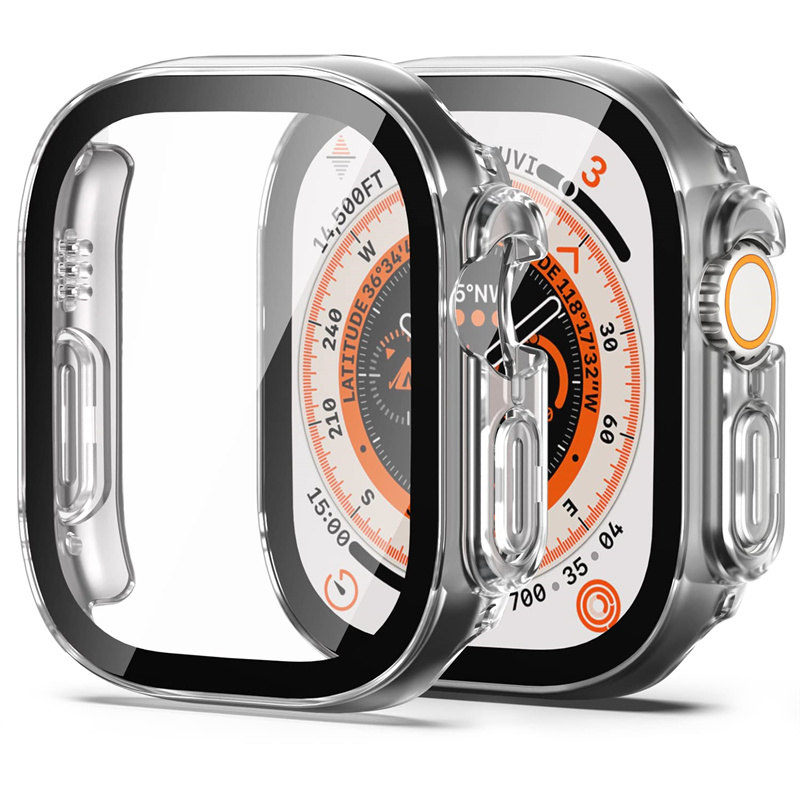 Luxury Watch Apple - Glas + case Voor Apple Horloge