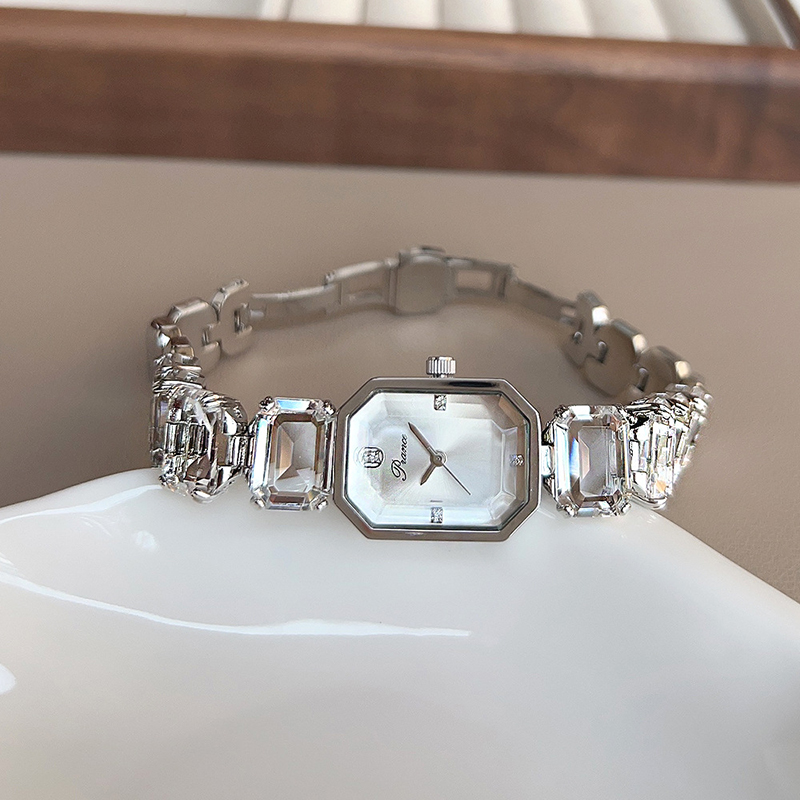 Luxury Watch White - UTHAI Dameshorloges voor meisjes Pols quartz
