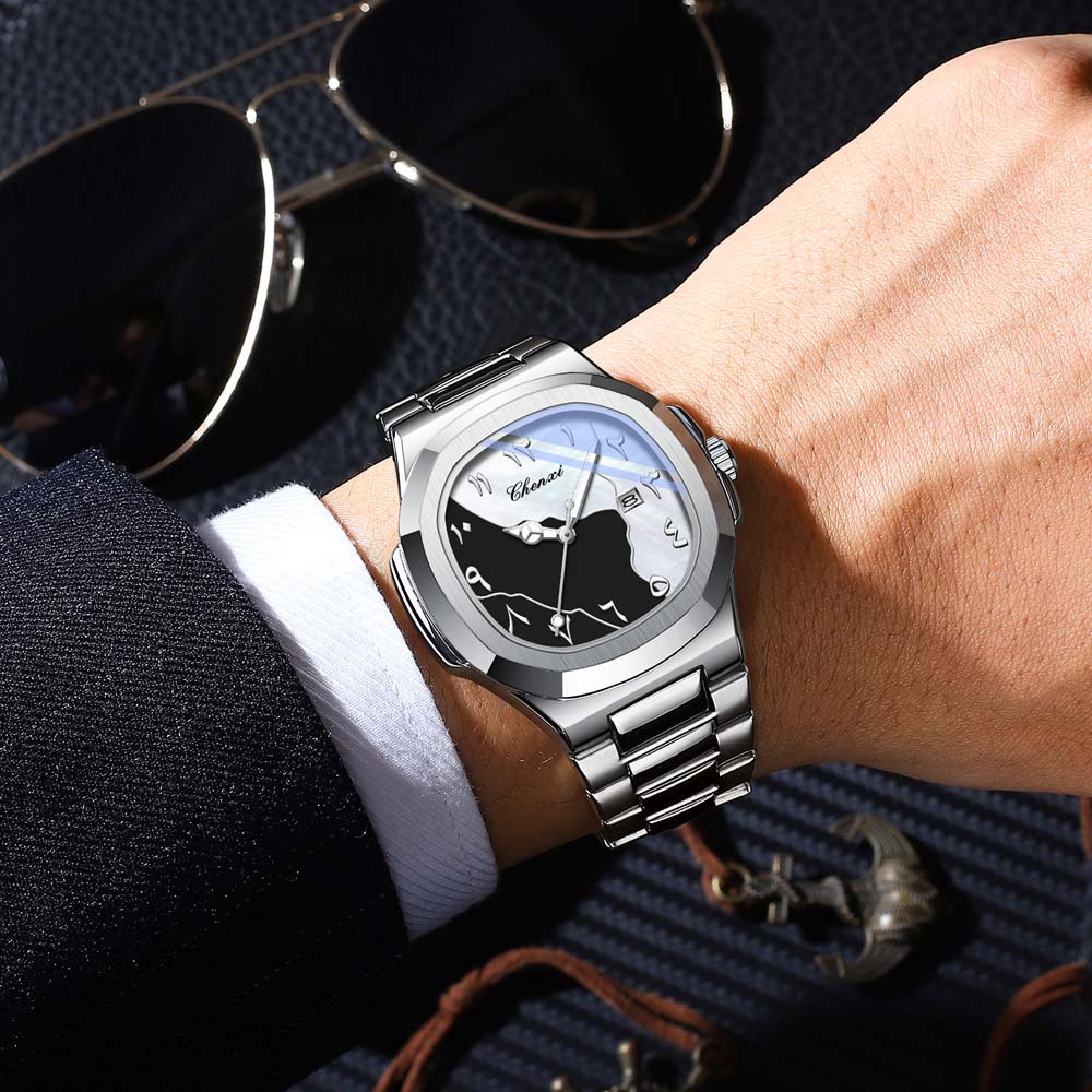 Luxury Watch With Arabic Numerals - CHENXI Nieuwe heren Horloge Oost-Arabische cijfers