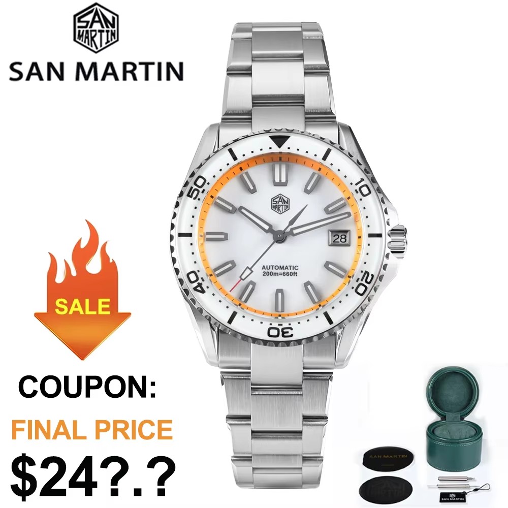 Cloisonne Enamel Dial - 2025 Nieuwe San Martin 39mm Duikhorloge