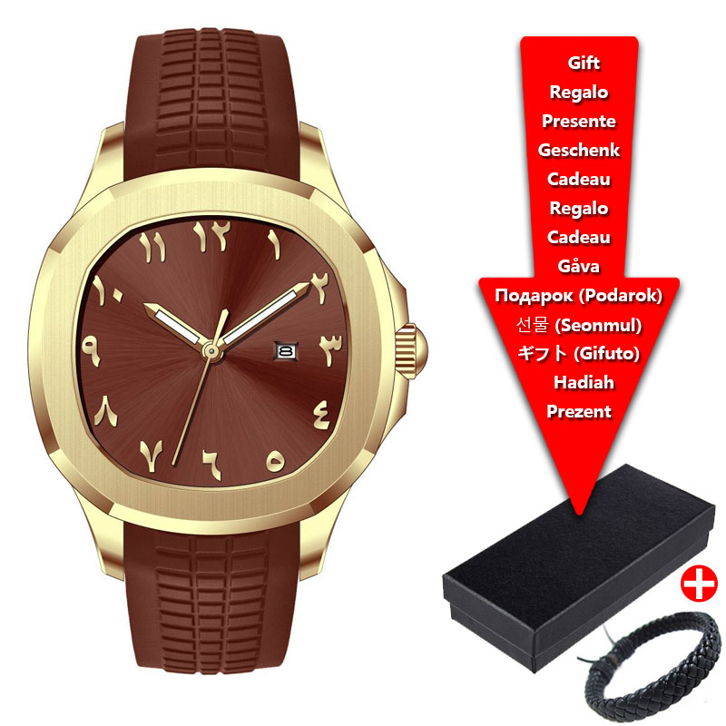 Luxury Watch Brands Logo - Luxe merk herenhorloge siliconen band, sport