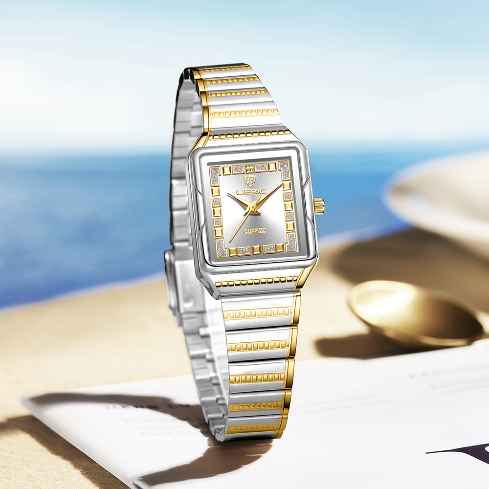 Luxury Watch Brand List - LIEBIG Mode waterdicht polshorloge Dame roestvrijstalen