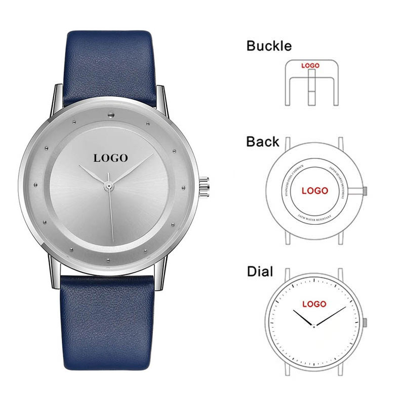 Luxury Watch Brands Logo - CL040 Custom Minimalistische Horloges Creatief Design