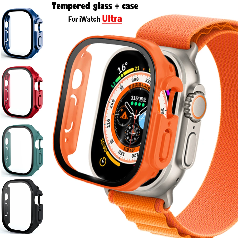 Luxury Watch Apple - Glas + case Voor Apple Horloge