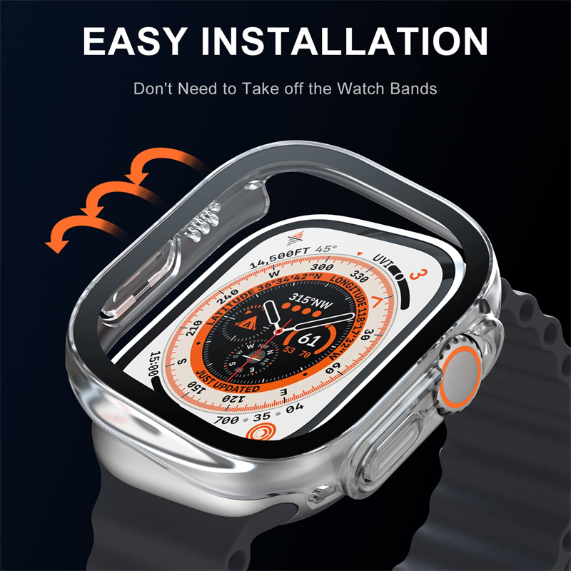 Glas + case Voor Apple Horloge - Luxury Watch Apple recensie en prijs