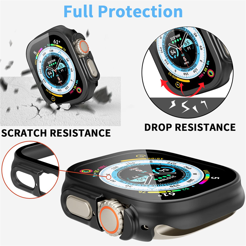 Glas + case Voor Apple Horloge - Luxury Watch Apple recensie en prijs