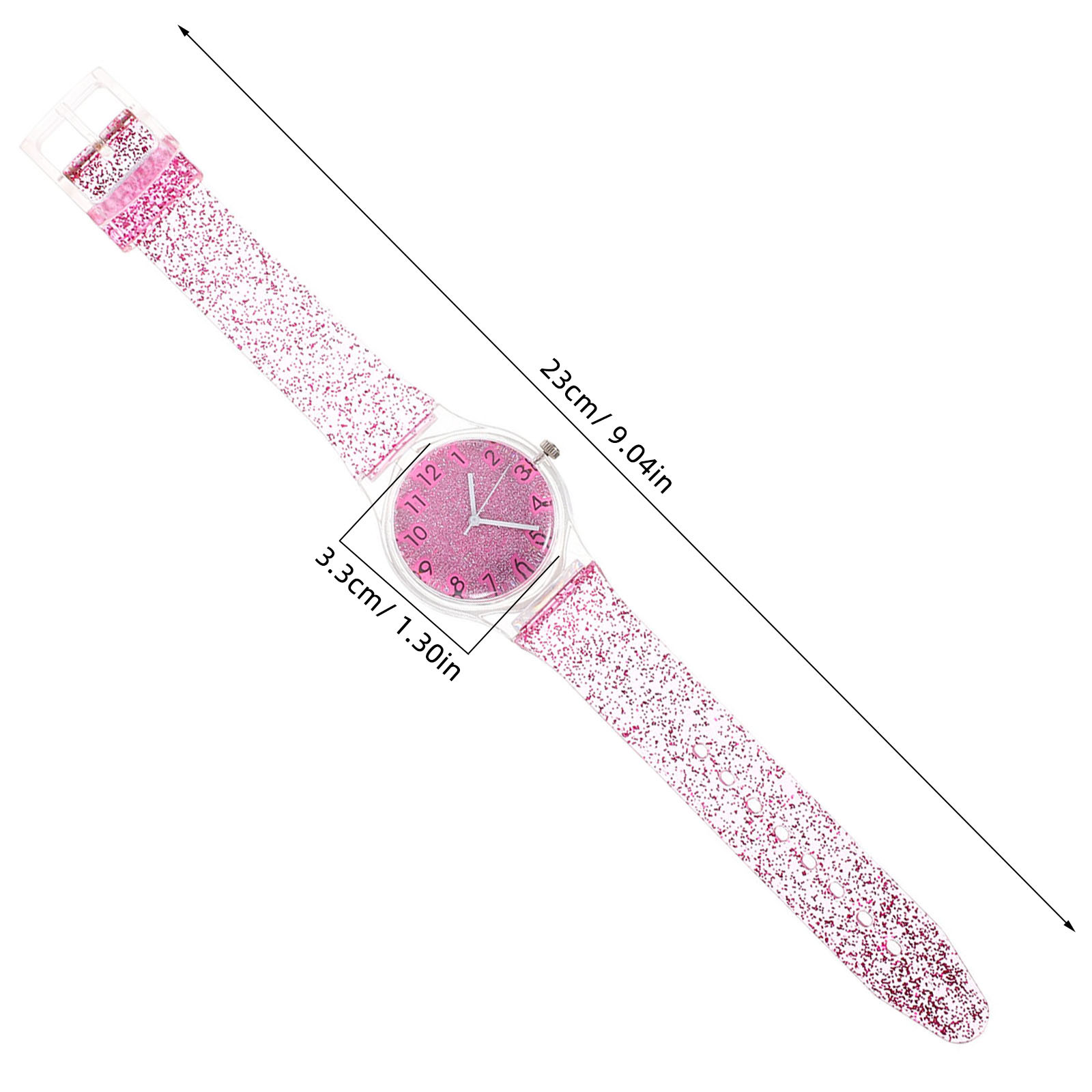Kinderhorloge Kleurrijk glanze - Luxury Watch White recensie en prijs