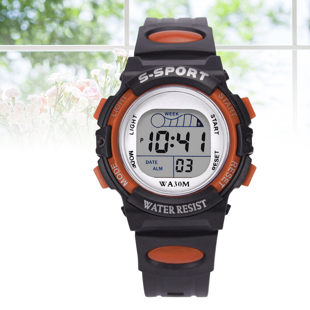 Studenten elektronisch horloge - Luxury Watch White recensie en prijs