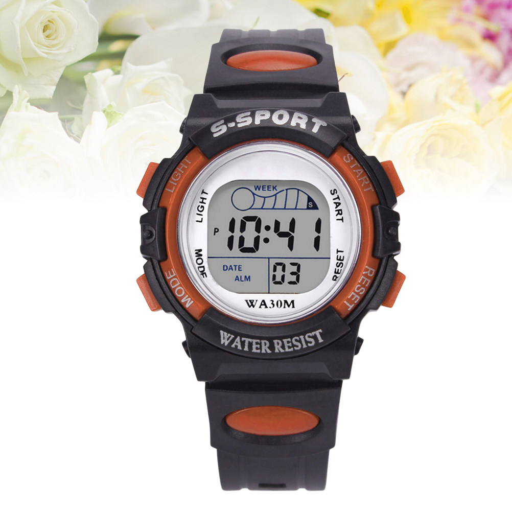 Studenten elektronisch horloge - Luxury Watch White recensie en prijs