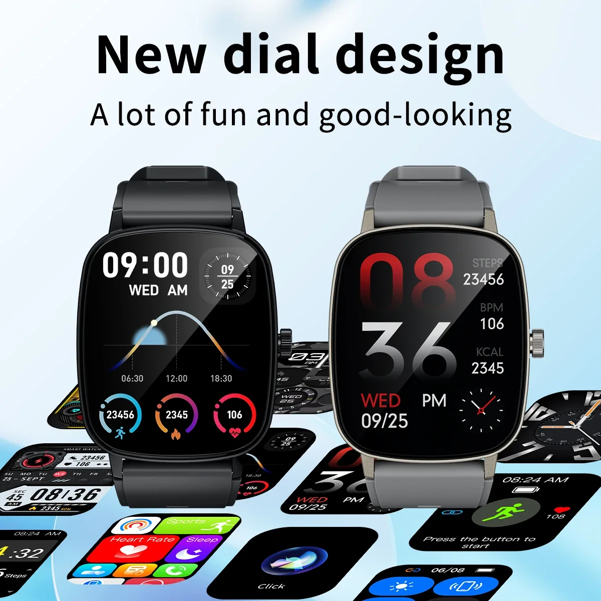 Elektronische Smartwatches Dra - Luxury Watch On Rubber Strap recensie en prijs