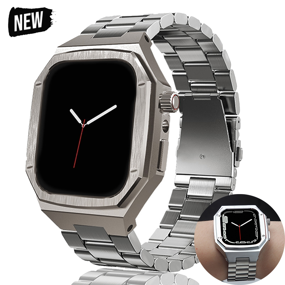 Luxe metalen modificatiekit vo - Luxury Watch Apple recensie en prijs