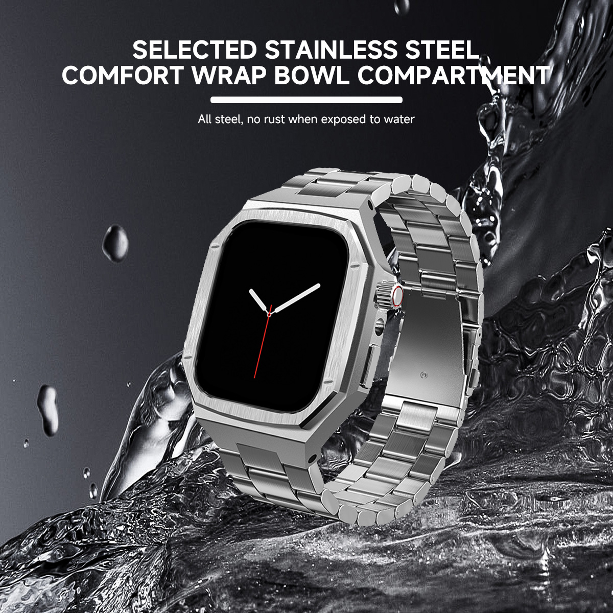 Luxe metalen modificatiekit vo - Luxury Watch Apple recensie en prijs
