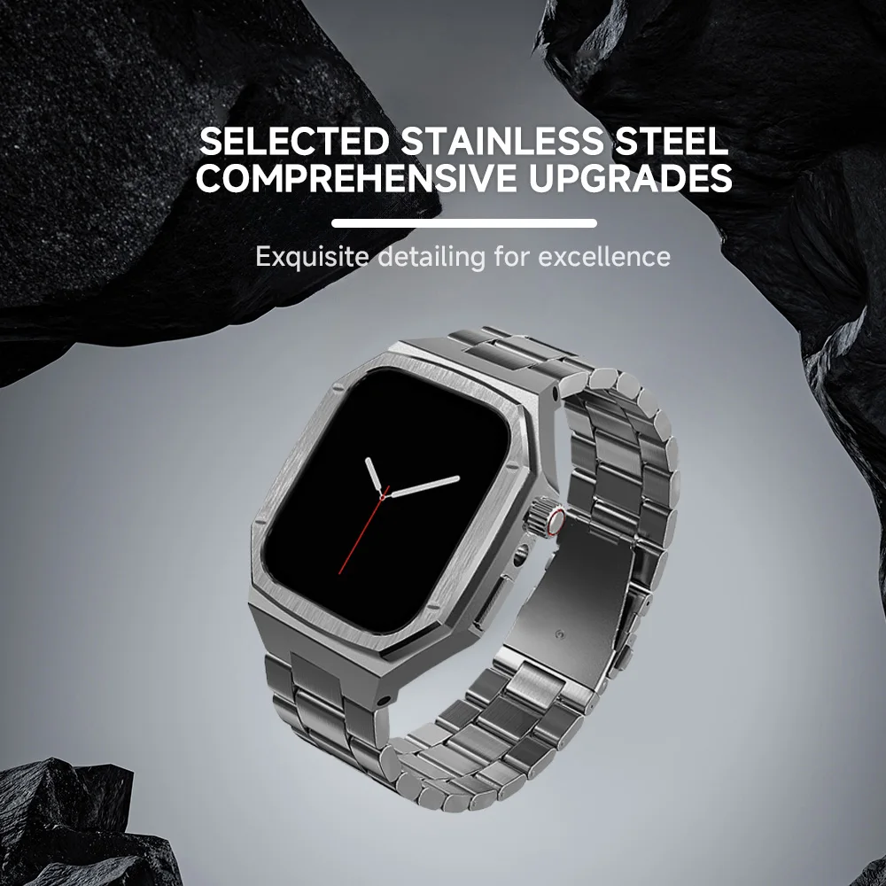 Luxe metalen modificatiekit vo - Luxury Watch Apple recensie en prijs