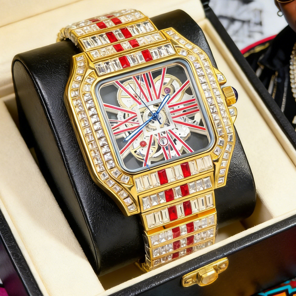 Geen logo, hoge kwaliteit, ice - Luxury Watch Brands Logo recensie en prijs