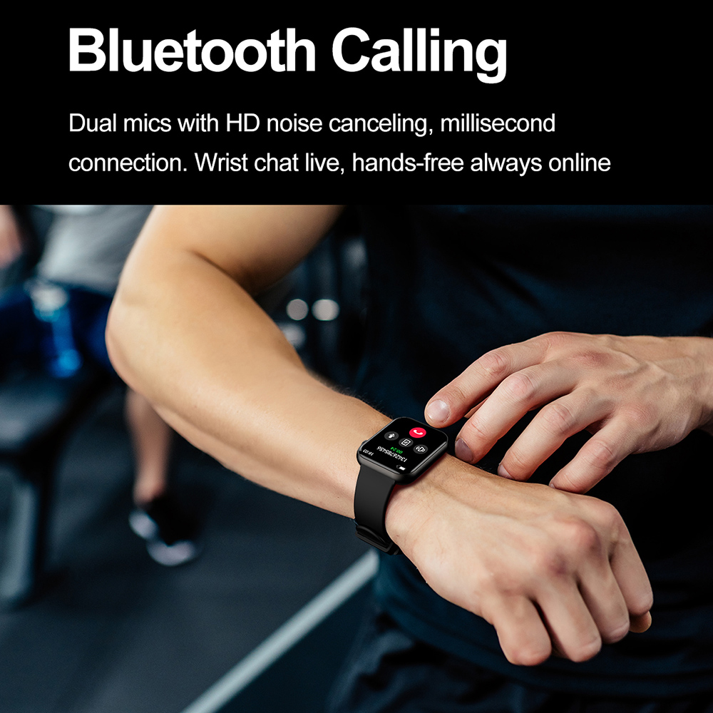 Luxe Smartwatch Gezondheidsmon - Luxury Watch On Rubber Strap recensie en prijs