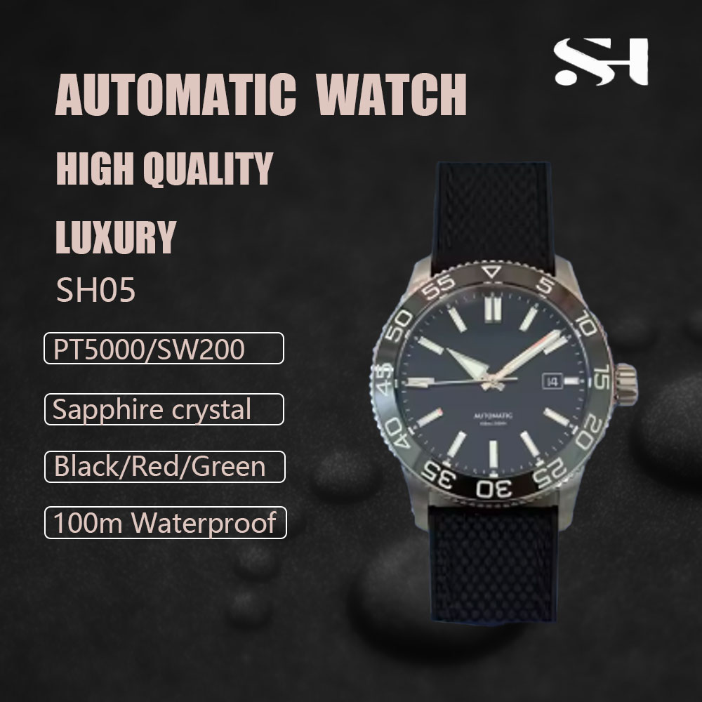 SH05 Luxe herenhorloge 150M wa - Cloisonne Enamel Dial recensie en prijs