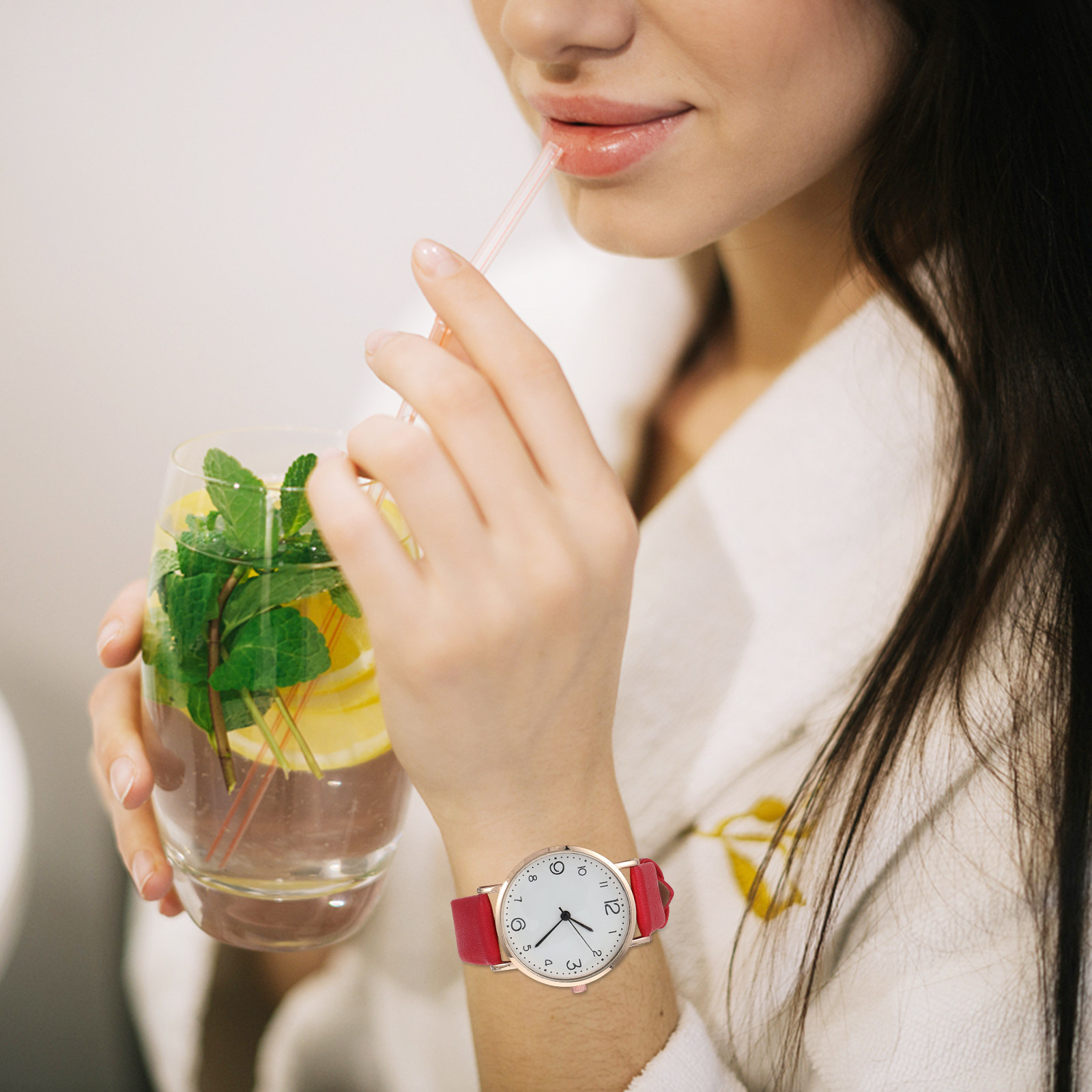 Dames Quartz Horloge Elegante  - Luxury Watch White recensie en prijs