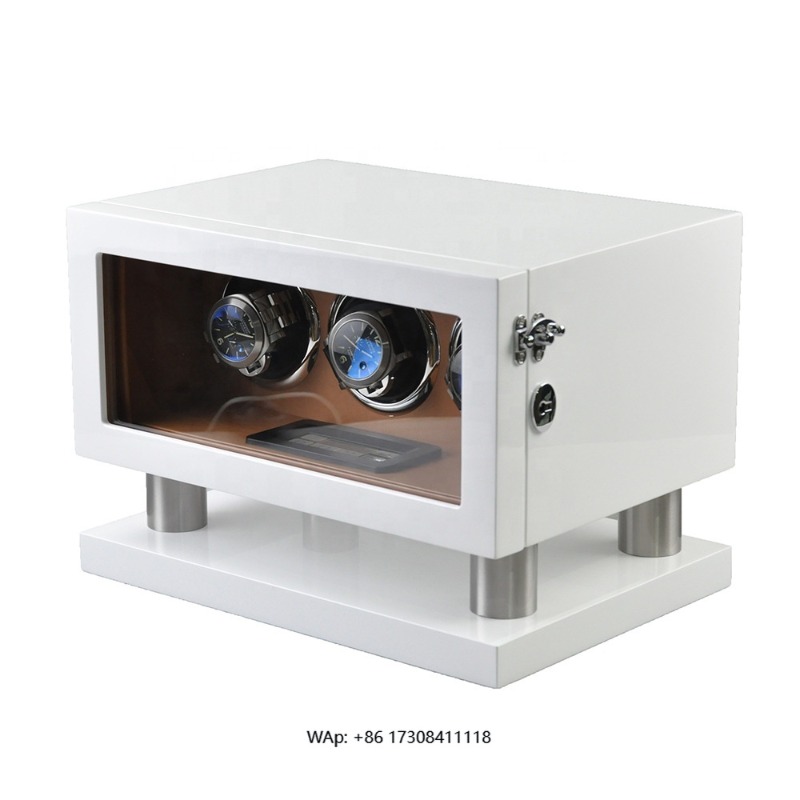 Witte Bruine Lederen Controlle - Luxury Watch White recensie en prijs