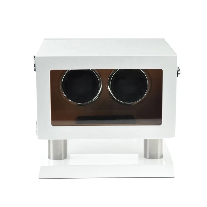 Witte Bruine Lederen Controlle - Luxury Watch White recensie en prijs