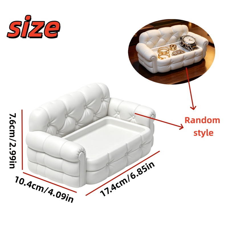 Lichte luxe stijl mini-sofa-vo - Luxury Watch White recensie en prijs