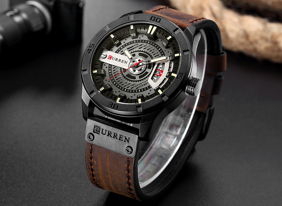 Luxe Horloge Merk CURREN Manne - Luxury Watch Apple recensie en prijs
