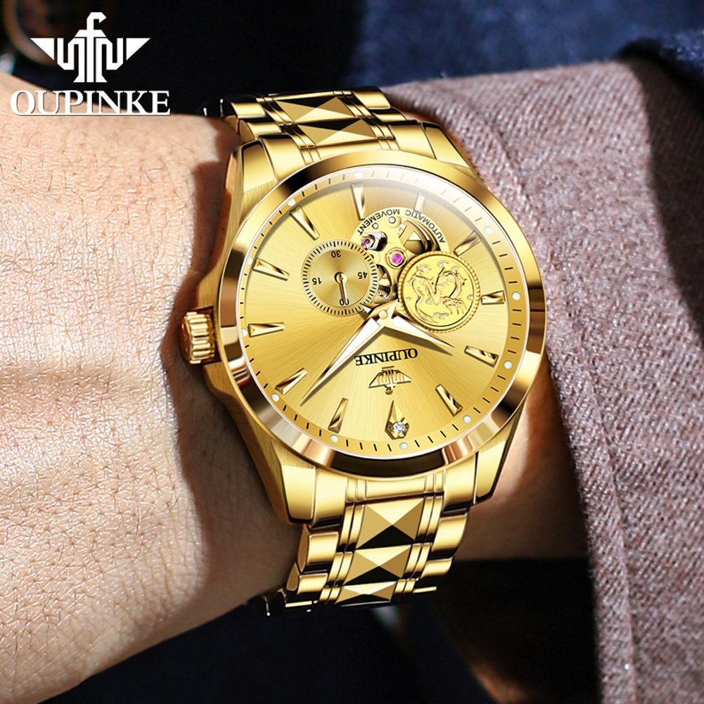 OUPINKE Herenhorloges Topmerk  - Luxury Watch Brands Logo recensie en prijs