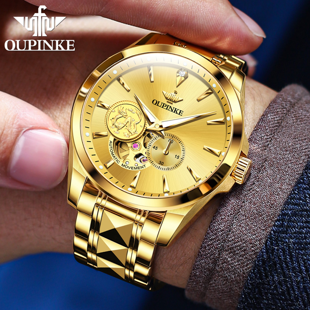 OUPINKE Herenhorloges Topmerk  - Luxury Watch Brands Logo recensie en prijs