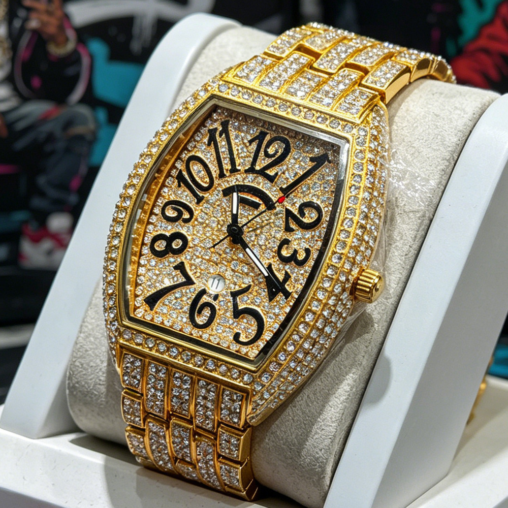 Tonneau horloge zonder logo, v - Luxury Watch Brands Logo recensie en prijs