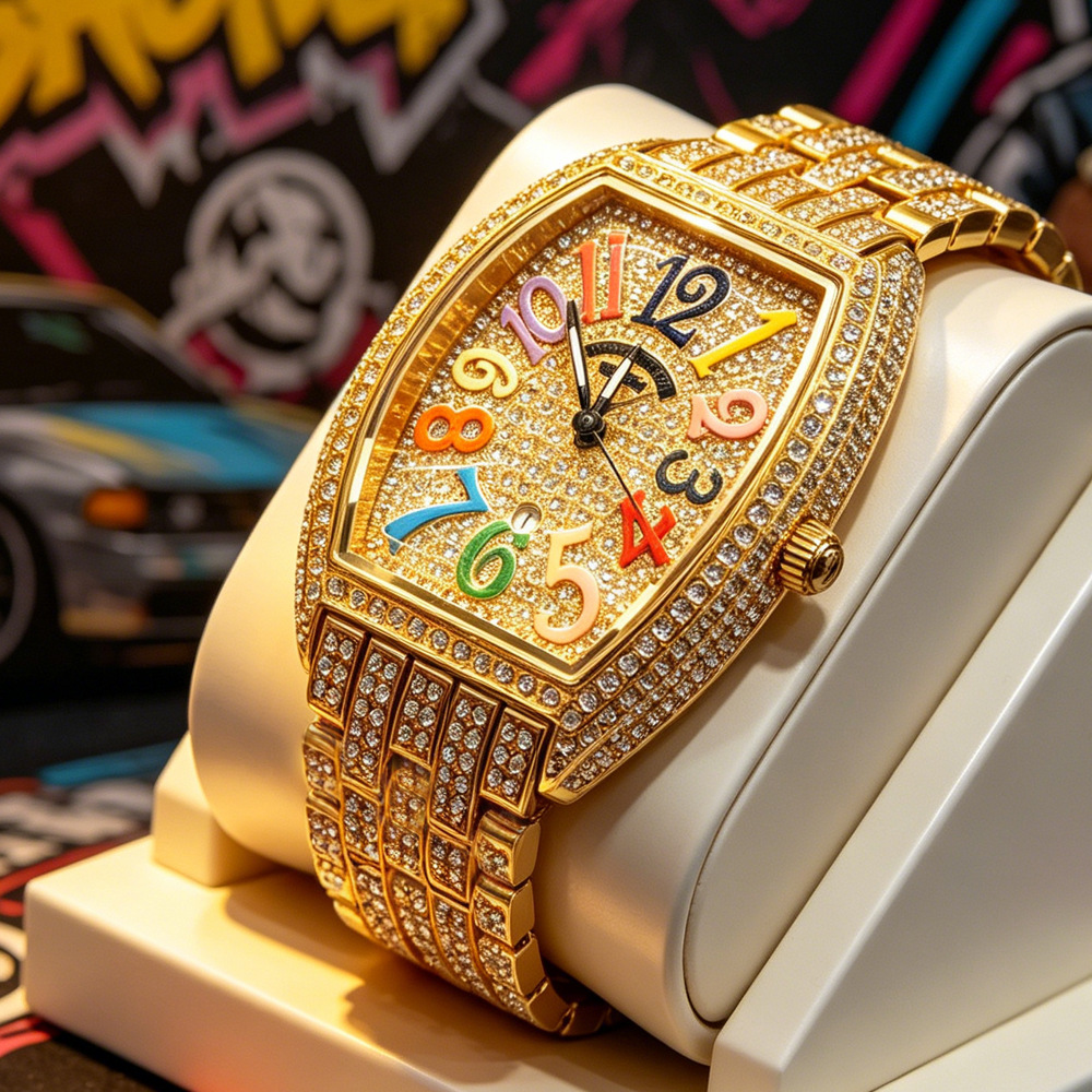 Tonneau horloge zonder logo, v - Luxury Watch Brands Logo recensie en prijs