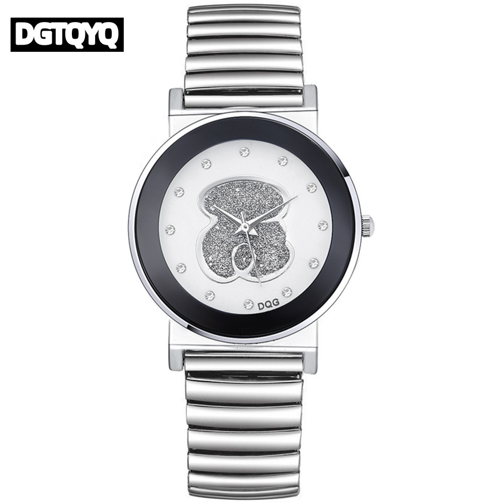 Luxe dames zwart witte beer di - Luxury Watch White recensie en prijs