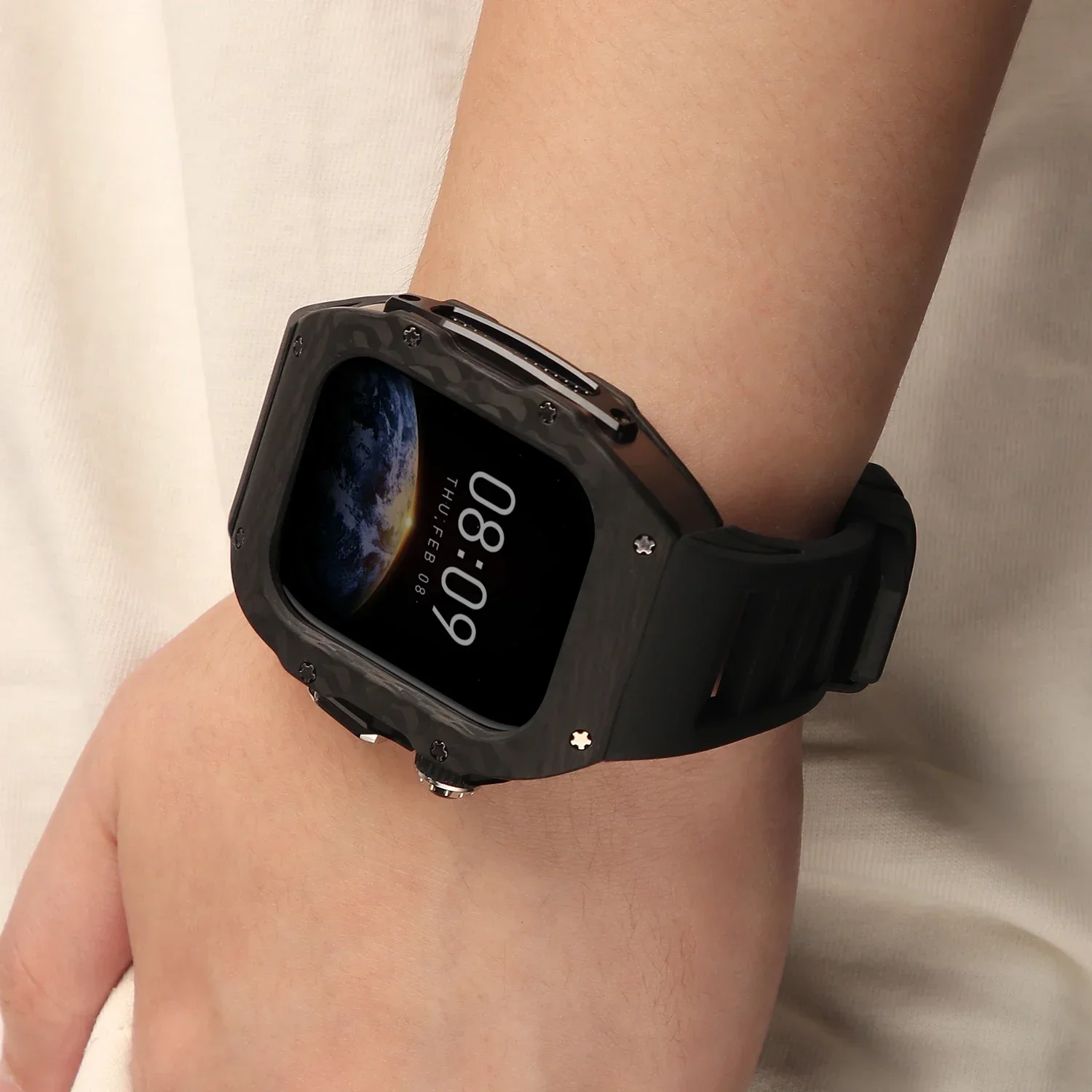 Carbon Fiber Case voor Apple W - Luxury Watch Apple recensie en prijs