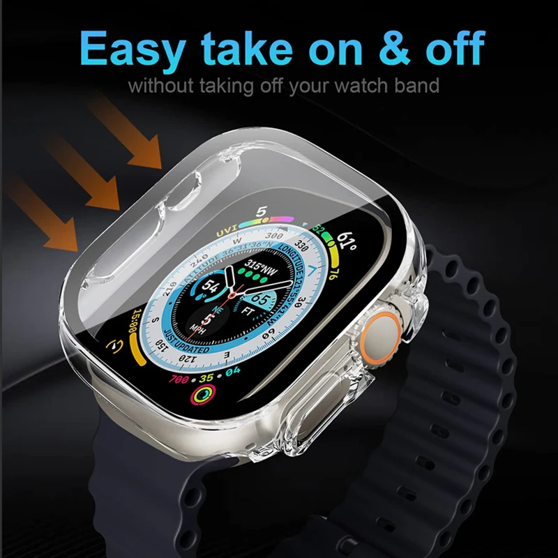Glas + case Voor Apple Horloge - Luxury Watch Apple recensie en prijs