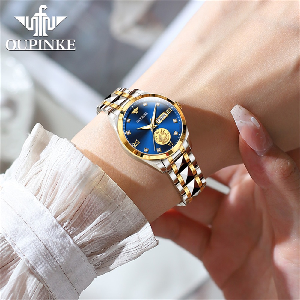 OUPINKE Dameshorloges Elegant  - Luxury Watch Brands Logo recensie en prijs