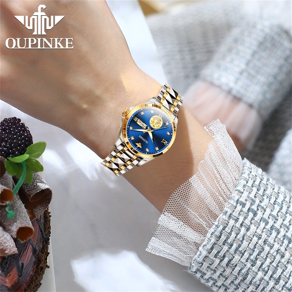 OUPINKE Dameshorloges Elegant  - Luxury Watch Brands Logo recensie en prijs