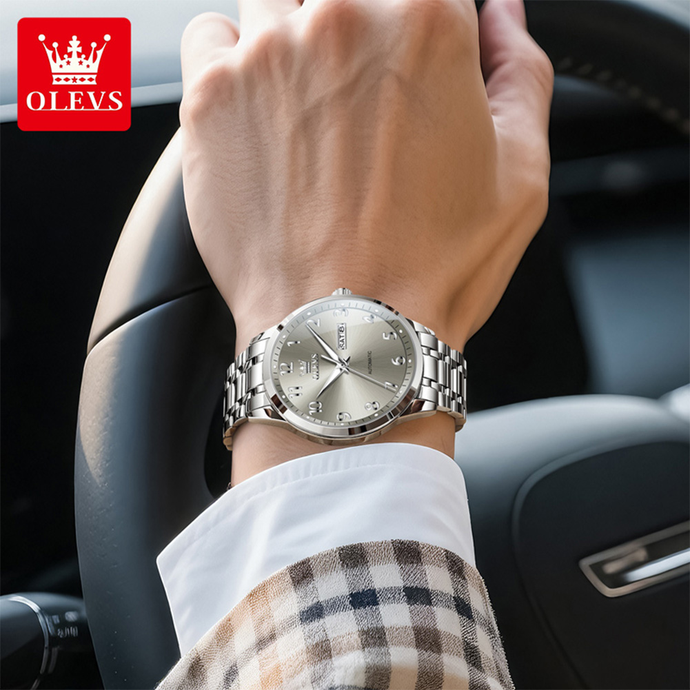OLEVS automatisch horloge voor - Luxury Watch With Arabic Numerals recensie en prijs